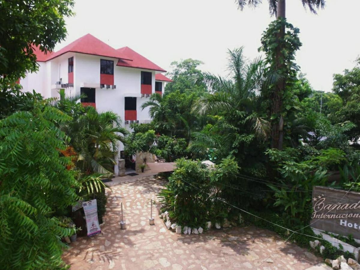 Hotel Canada Internacional Palenque Exteriör bild